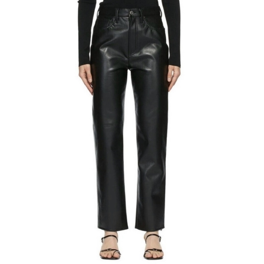 Agolde 90s pinch waist leather pants